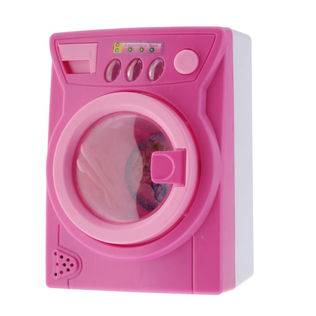 Washing Machine Plastic Toddlers Pretend Play Set Educational for Kids