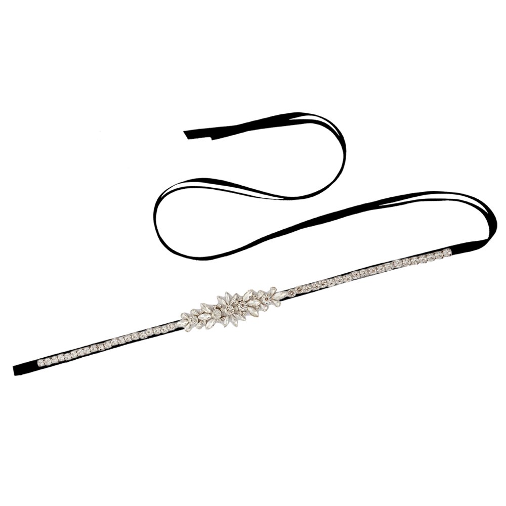 S166 Bruiloft Riem: black