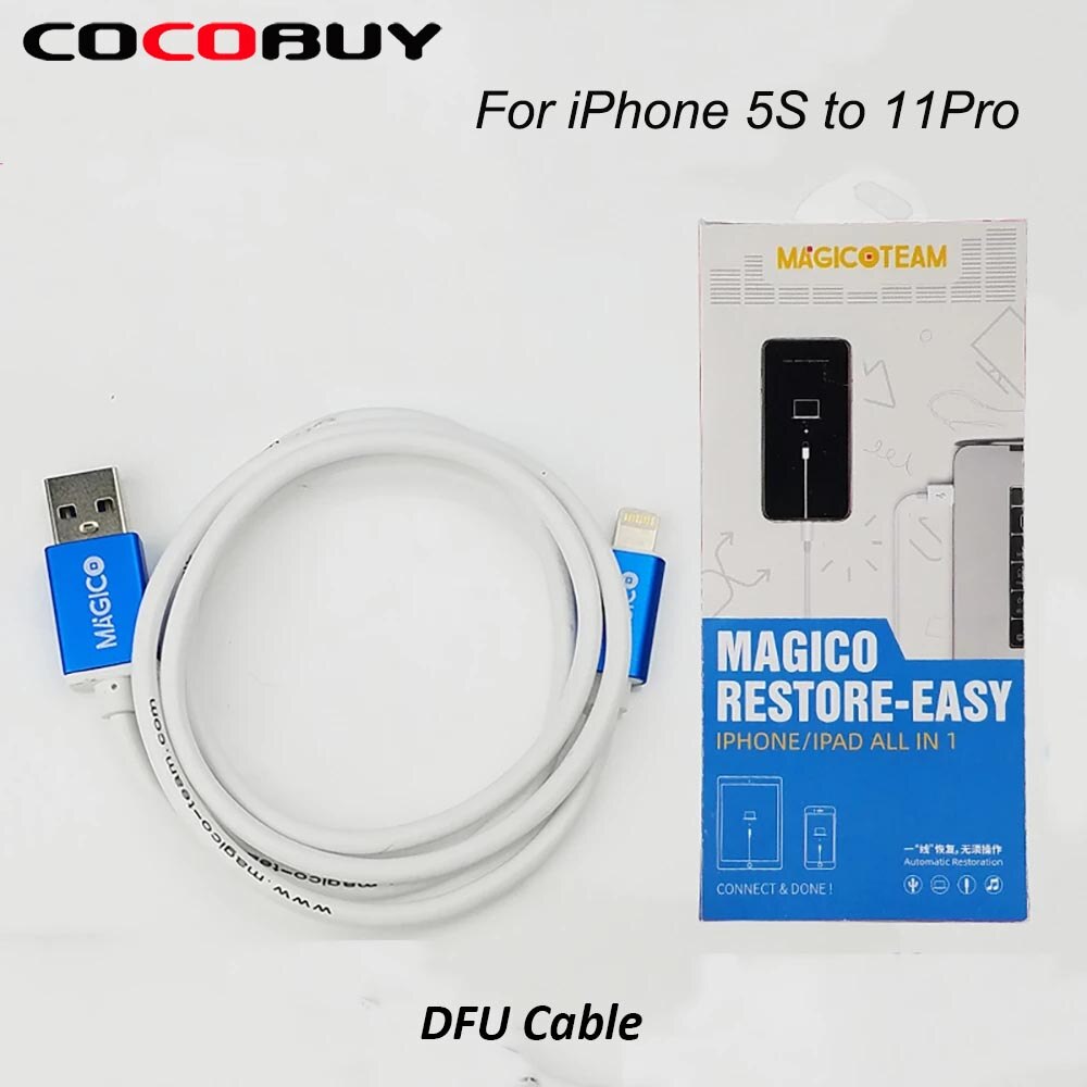 Magico Restore-Easy DFU Cable For iPhone iPad Automatic Recovery Mode Data Line Without Complicated Operation Tool