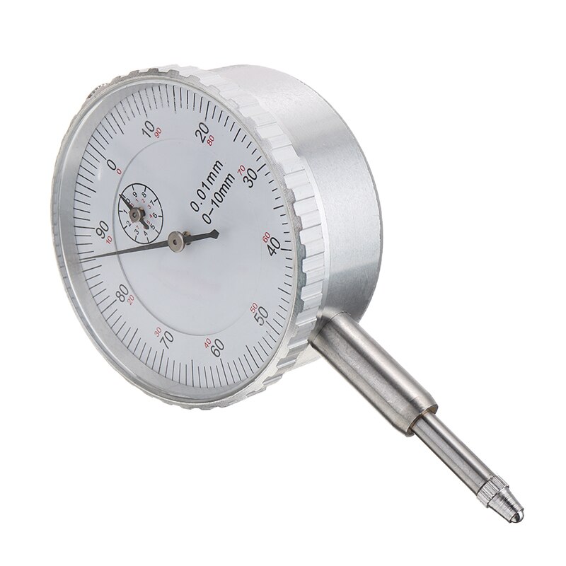 Precision 0-10mm White-face Dial Test Indicator Gauge For Shaft Runout Thrust Mayitr Measuring Tools