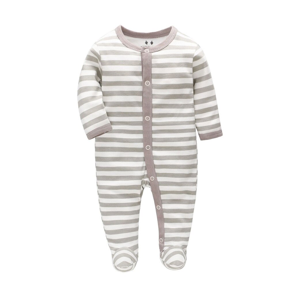 Pasgeboren Baby Jumpsuit Kleding Baby Meisjes Jongens Met Lange Mouwen Cartoon Dier Romper Jumpsuit Outfits Playsuit Winter Leuke #903: KH / 6m