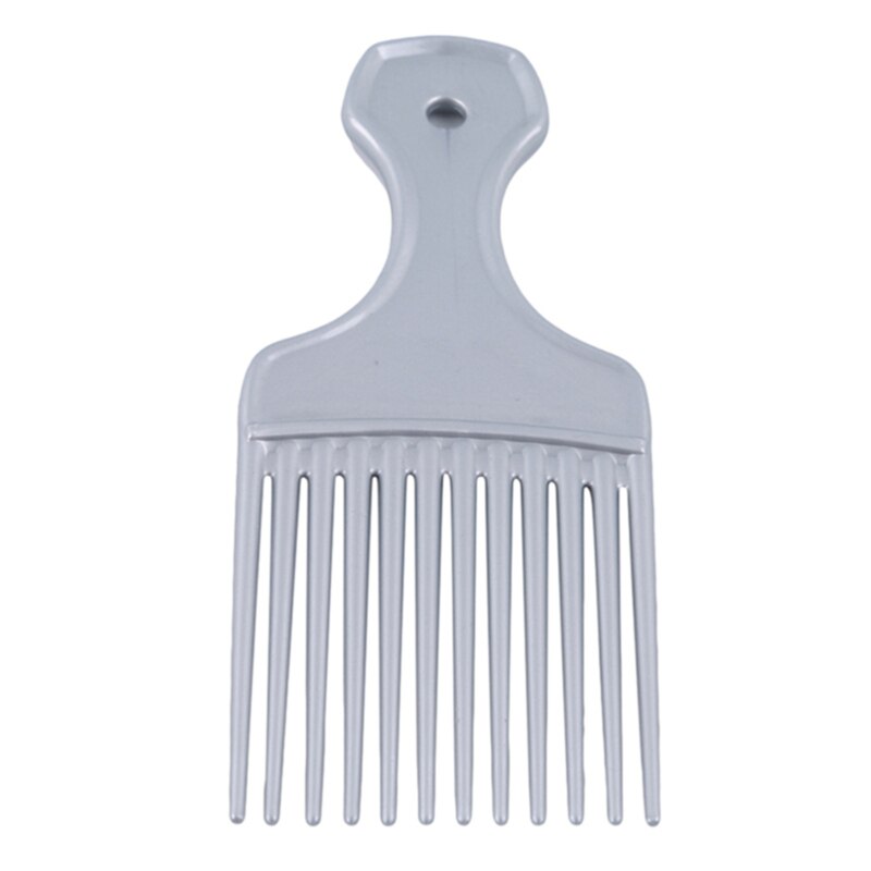 Brede tanden borstel pick kam vork haarborstel voor krullend afro haar styling tools