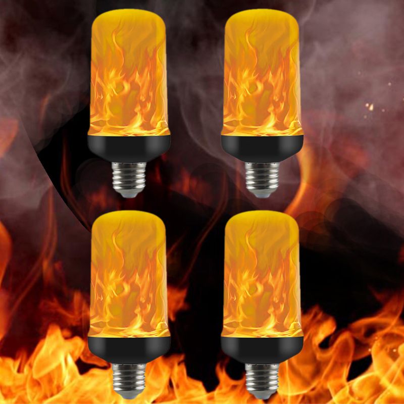 Vlam Lamp 4 Flikkerend Licht Effect Fire Lamp Muur Licht Flikkerende Lichten XX9E