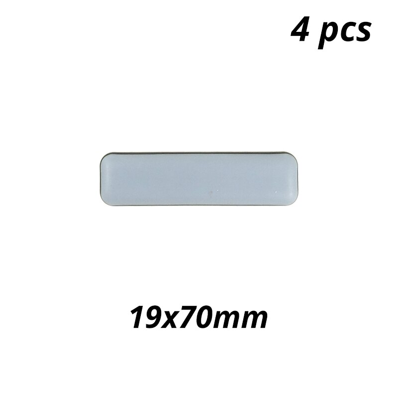 Magic Furniture Easy Sliders Felt Pad Rubber Feet Floor Protector Chair Pad Round Glides Seat Leg Protectors Table Pads: 19x70mm 4pcs