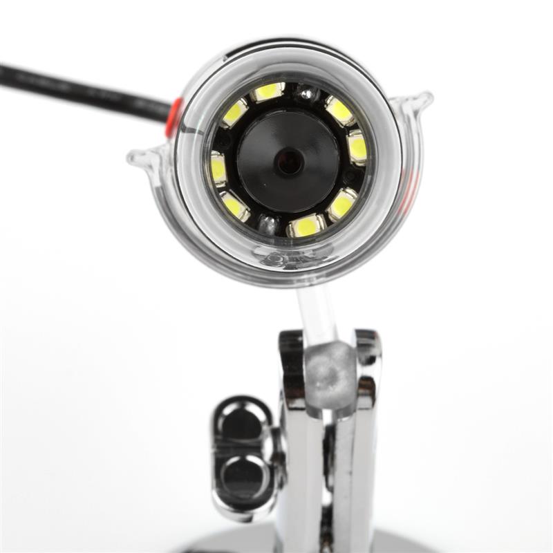 1600X USB Digital Microscope Handheld Portable Electron Microscope Camera Soldering Microscopes with 8 LEDs Bracket Mikroskop