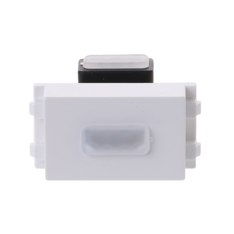 90 HDMI Female to Female Connector with Angle Side HDMI Wall Plate