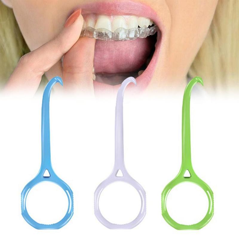 1 stk ortodontisk aligner remover usynlige aftagelige seler 3 aligner farver fjernelsesværktøj klar  q4 u 0
