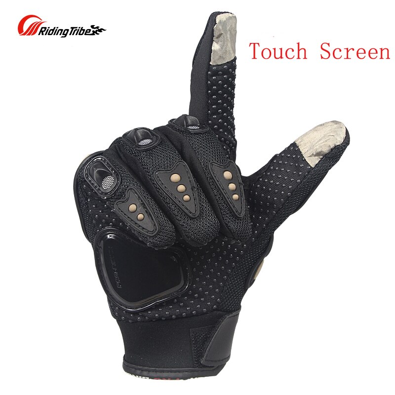 Motorcycle Racing Volledige Vinger Handschoenen mannen Touch Screen Motorbike Handschoen Moto Beschermende Gear Handschoen