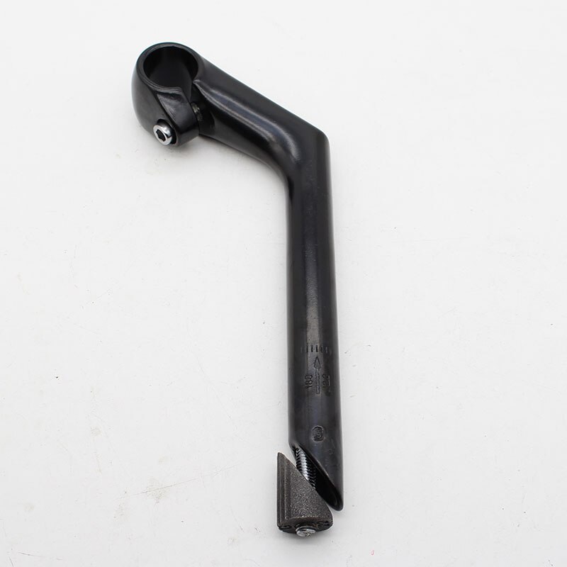 Tige de vélo électrique à col de cygne en aluminium, 80x25.4x22.2/25.4x180l, accessoires de bicyclette rétro