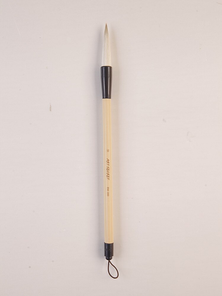 ArtSecret BW-300 wysokiej jakości chińska kaligrafia szczotka linia pióro akwarela malarstwo kozy włosy artysta sztuka akrylowa dostaw narzędzi: WHITE