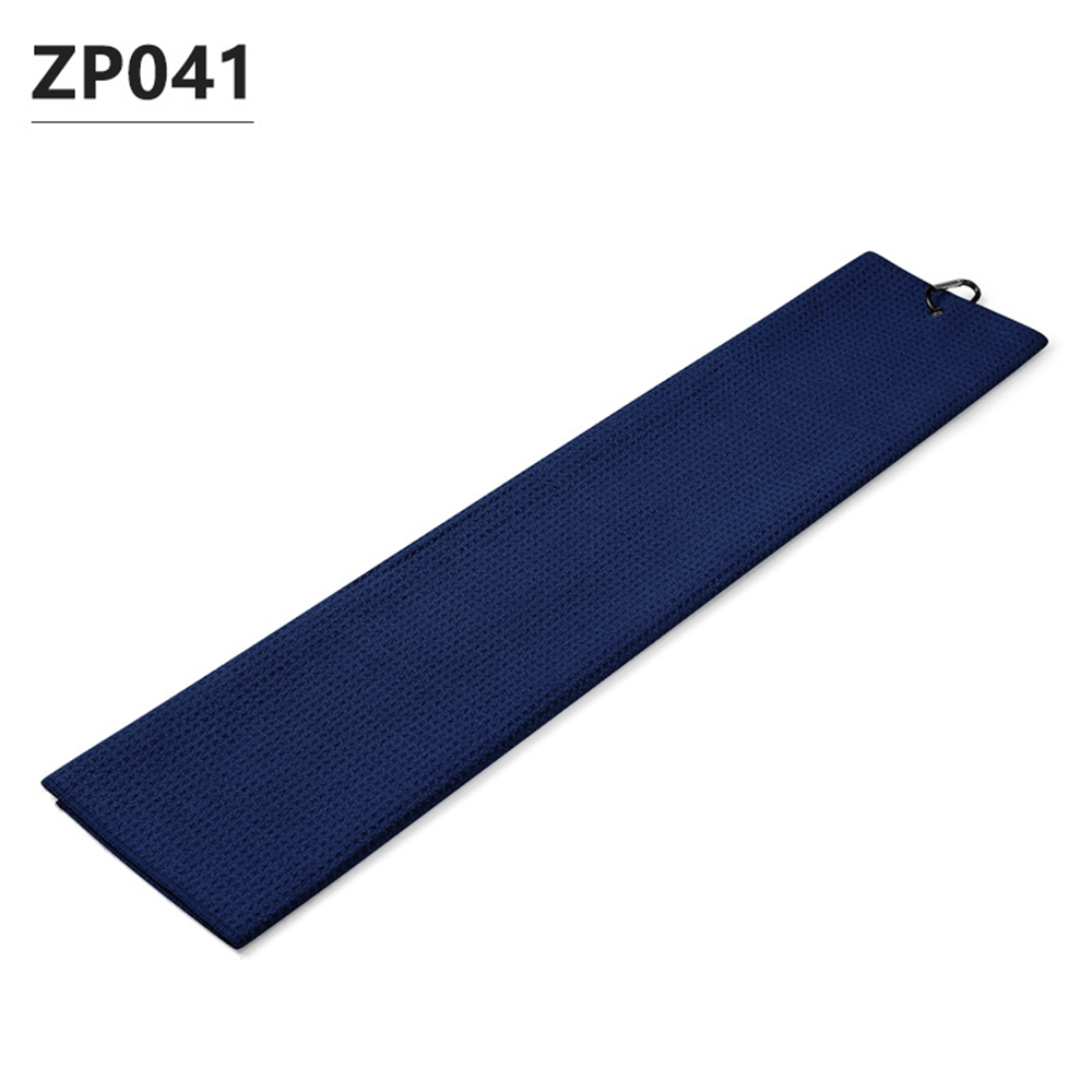 PGM Golfhandtuch, Waffelmuster mit Haken, Reinigungstücher, Mikrofaser, weich, langlebig, schnell trocknend, reinigt Schläger, Bälle, Hände: Lila