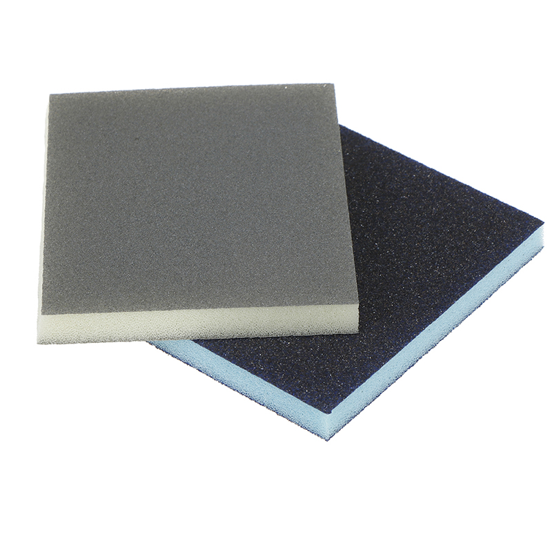 Almohadilla de bloque de esponja de lijado, papel de lija surtido, herramienta abrasiva, Color aleatorio, 120-1000grit, 120x100x12mm, 2 uds.