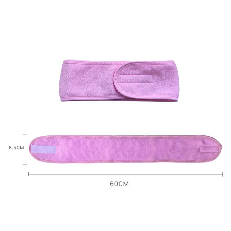 Hoofdbanden Verstelbare brede haarband Yoga Spa Bad Douche Make-up Wassen Gezicht Cosmetische hoofdband voor dames Dames Make-up accessoires