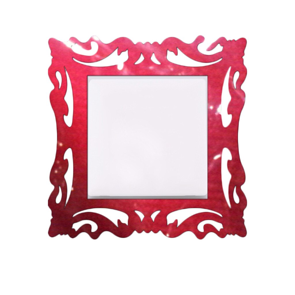 Autocollant imperméable en acrylique pour interrupteur , 1 pièce, cadre Photo de Style miroir mural, décoration de maison, pour interrupteur de magasin, meilleur