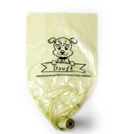 8/12/42 Rolls/Box Dog Poop Bag Degradation Disposable Garbage Bag Carton Pick Up Toilet Bags Outdoor Clean Garbage Bag Quantity: 8rolls Dsoft