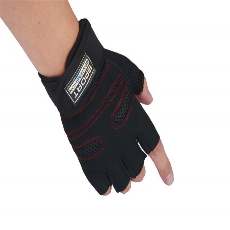 Vægtløftning gym handsker træning fitness håndled wrap træning motion sport