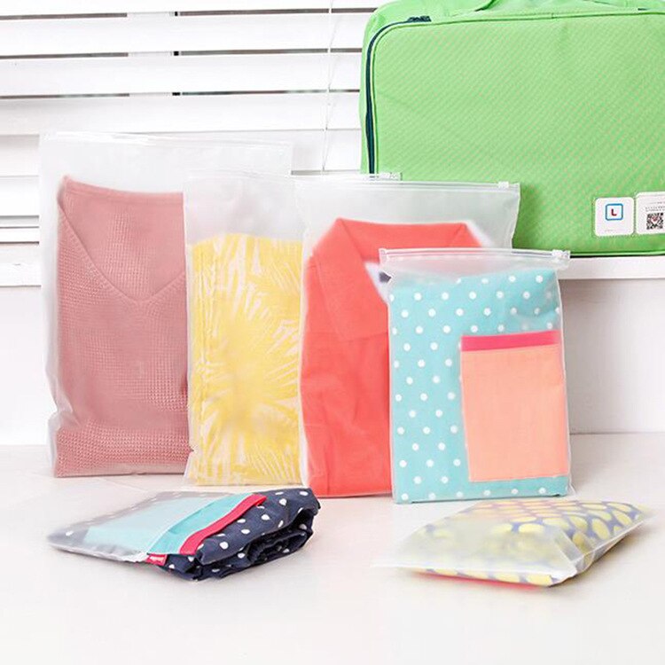 1pc Waterproof Swimming Bags Transparent Clothes Bag Sports Travel Storage Shoes Bag -6