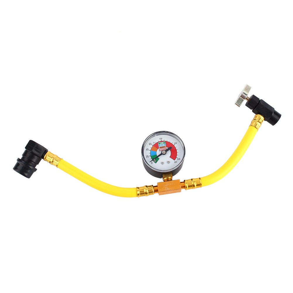 Refrigerant Manifold Gauge Set Air Conditioning Tools with Hose and Hook for R12 R22 R404A R134A Air Condition Refrigeration: Default Title