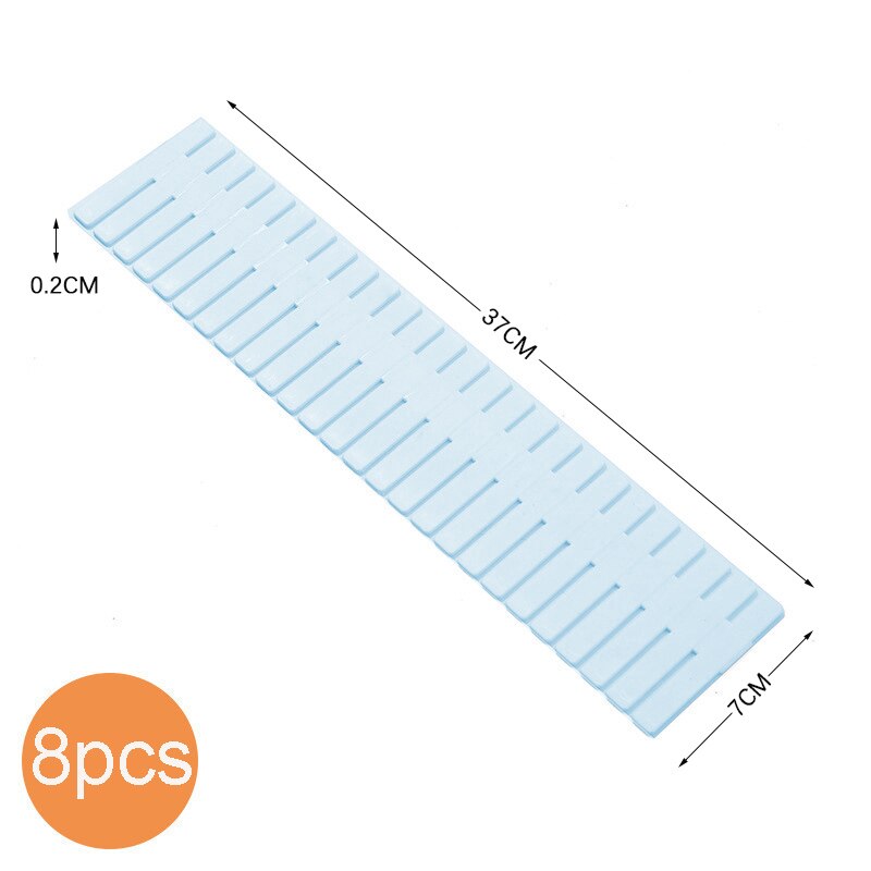 Retractable Adjustable Drawer Divider Holder Partition Drawer Organizer Storage Clapboard Dividers Target For Clothes & Kitchen: 01