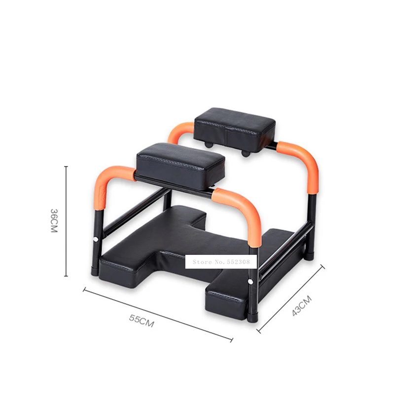 722 Handstand Stool Multifunctional Gym Upside Inverted Chair Yoga Inversion Machine Handstand Bench Machine Yoga Assisted Chair