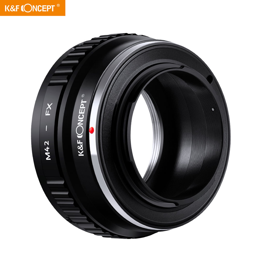 K & F Concept M42-FX Lens Adapter Ring Voor M42 Mount Schroef Lens Fujifilm X Mount Fuji X-Pro1 X-M1 x-E1 X-E2 Camera