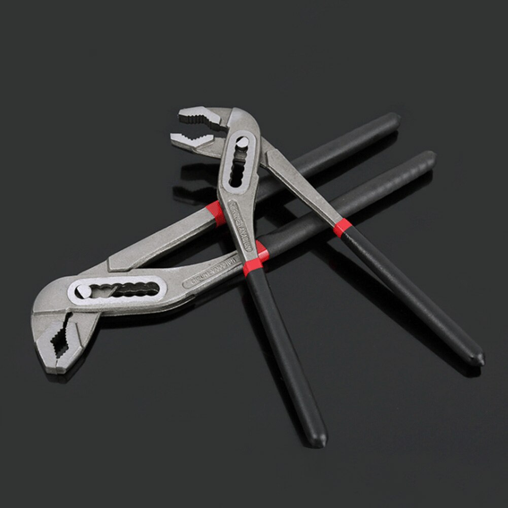 Plumbing Quick Release Locking Position Joint Plier Power Strip Jaw Groove Tool Adjustable Water Pump Multifunctional