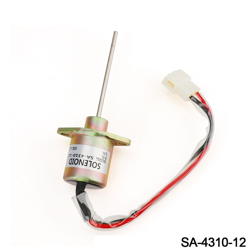 Válvula Solenoide de apagado 17490-60010 para Kubota 05 Series 12V
