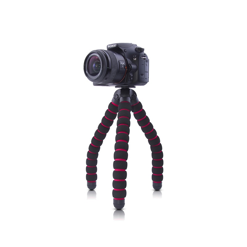 Fosoto Krake Stative Stehen Spinne flexibel Handy, Mobiltelefon Mini Kamera Stativ Gorillapod Für Telefon GoPro Kanon Nikon Sony DSLR Kamera