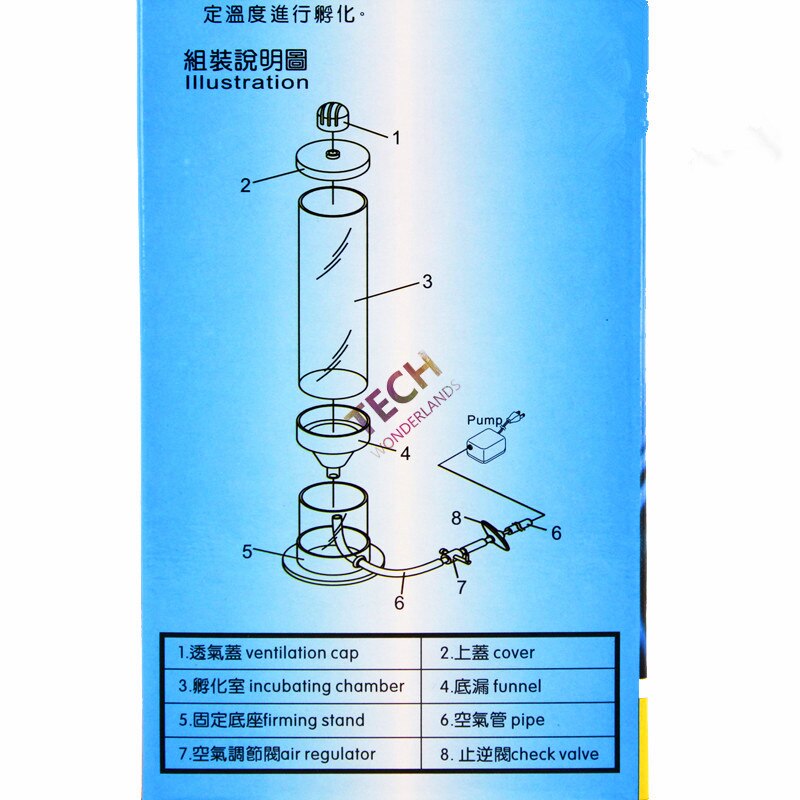 Affordable Unique Brine Shrimp Hatcher Fish Fish egg Incubator Aquarium Hatchery Kit