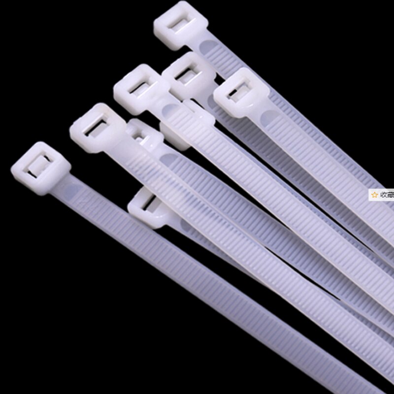 50 pièces de serre-câble en nylon 5*650*4.8mm-8*500*7.6mm-10*550*8.8mm attache-câble en plastique autobloquant