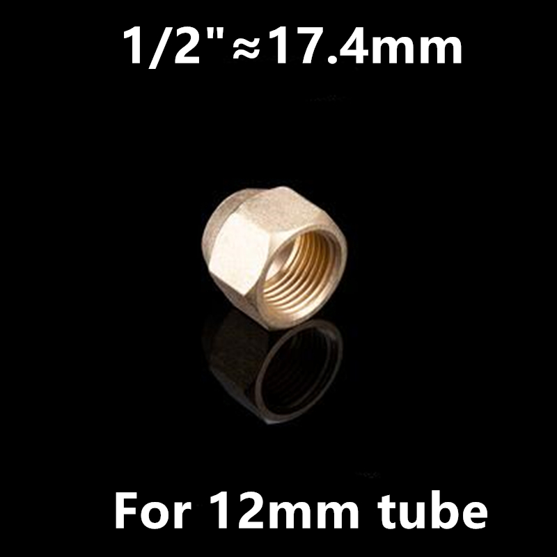 1/4"-3/4" Air Condition Copper Tube Caps Air Conditioning Joint Fittings For 6mm-19mm Copper Tube: 1l2