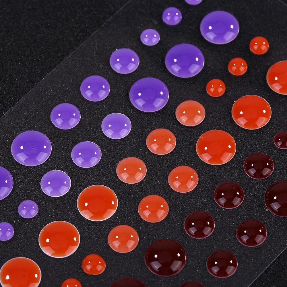 Enamel Dot Self Adhesive Sprinkles Enamel Dots Resin Sticker for Scrapbooking DIY Crafts Card Making Decoration