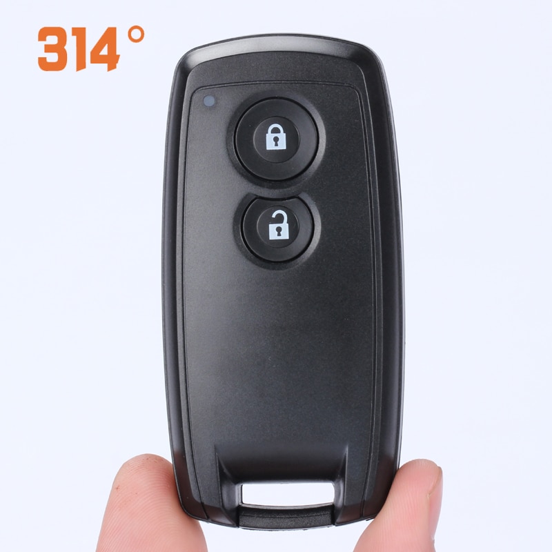 Two-button Car Smart Card Key Remote Control Key Replacement Shell With Small Key Suit For Suzuki Tianyu Sx4/ Swift/ Super Vitra