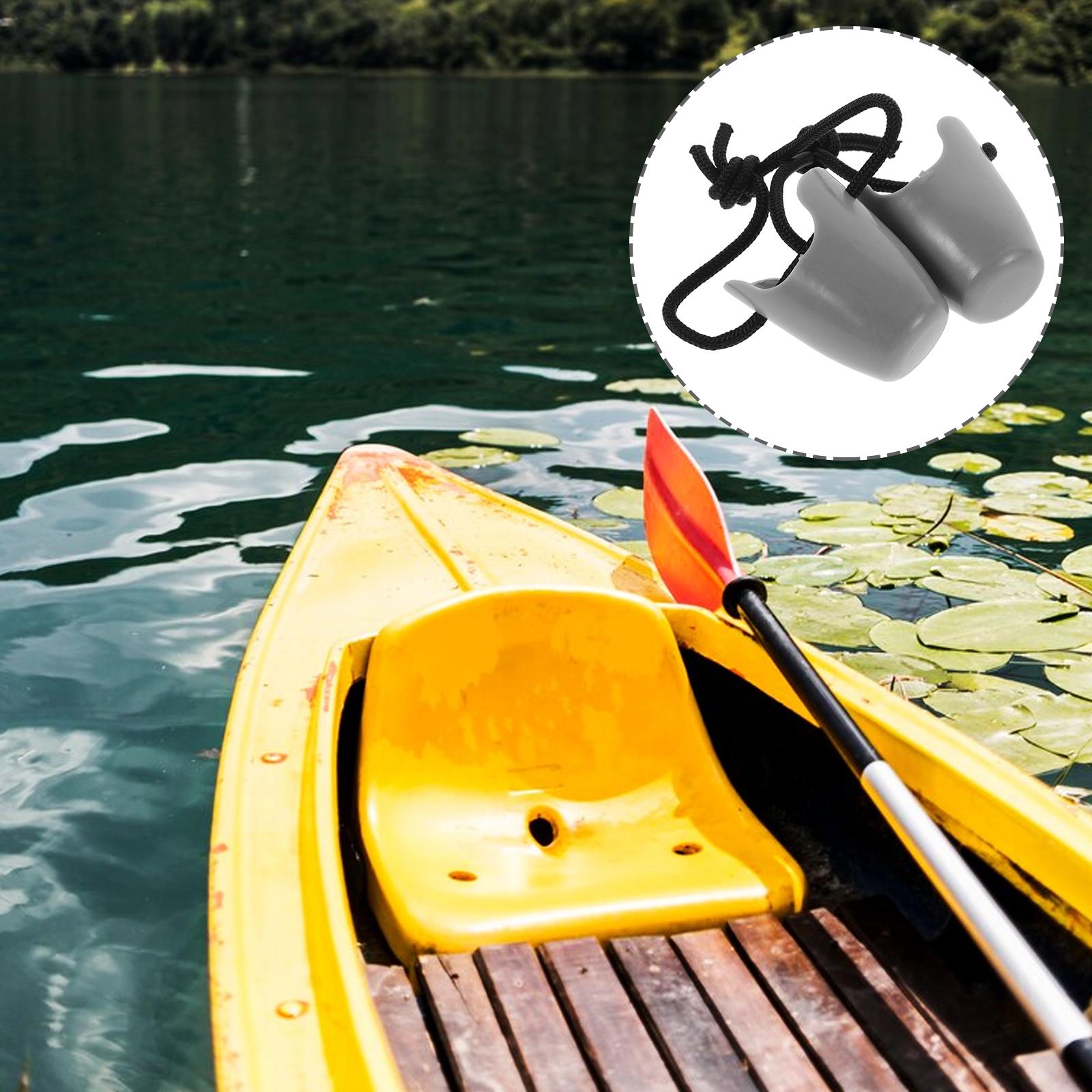 2-teiliger wasserdichter Kajak-Stecker, Kanu-Ablaufstopfen, Bootszubehör, Rumpfgummi, langlebig