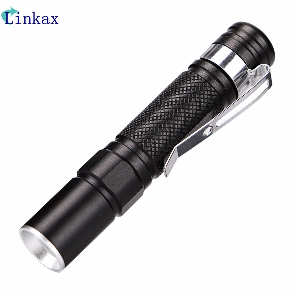 Draagbare Mini Penlight XPE LED Clip Zaklamp Fakkel XP1 Pocket Licht 1
