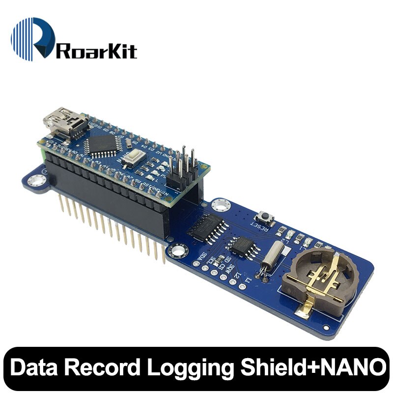 NANO 3,0 L298P 2A DC Schrittmotor Treiber Schild Modul W5100 Ethernet LAN Netzwerk/Datensatz RTC Real Zeit uhr Für Arduino: Data with nano