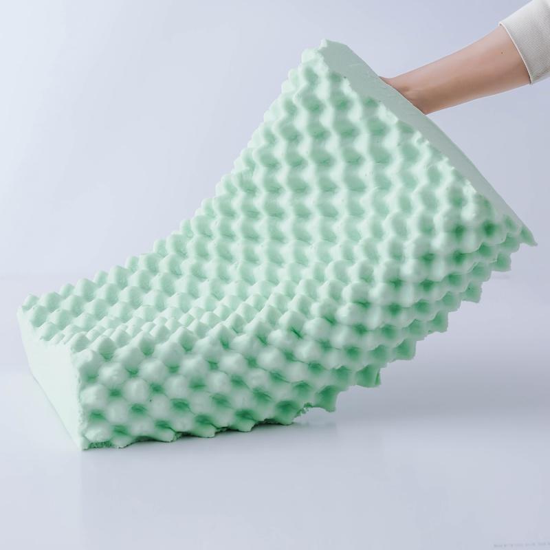 Natural-Latex Pillow Orthopedic Cervical Massage Bed Pillow Release Pressure Sleeping Pillows for Bedroom with Pillowcase
