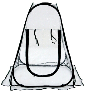 Pvc mini kas kweektent planten warme kamer tuin opvouwbare tent kweekkast kunstgras tent voor bloemen: Default Title