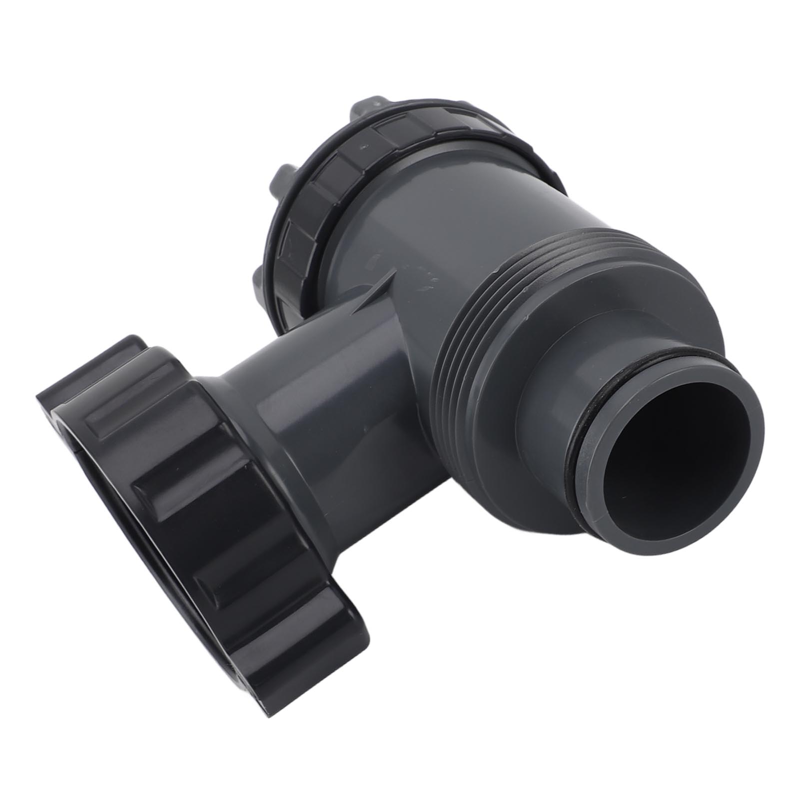 Svømmepool stempelventil 38mm abs anti-tilstopning effektive on-off stempelventiler til udskiftning