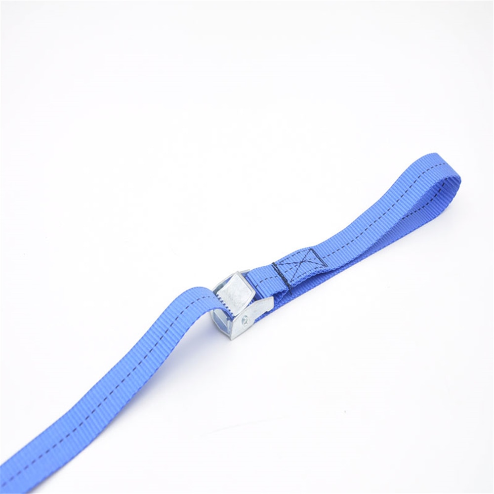 Presse boucle de sangle avec bagages sangle fixe avec marchandises serrant la ceinture corde d&#39;emballage ceinture de serrage 25MM 10 mètres
