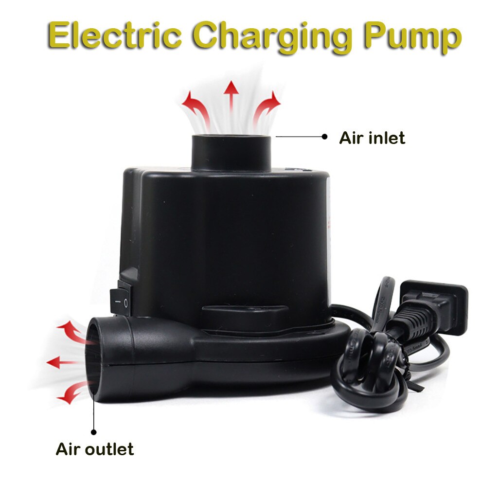 Electric Air Pump For Swimming Pool Inflatable Sofa Fast Inflator Pool Accessories Portable Filling Air Compressor Swimming Pool