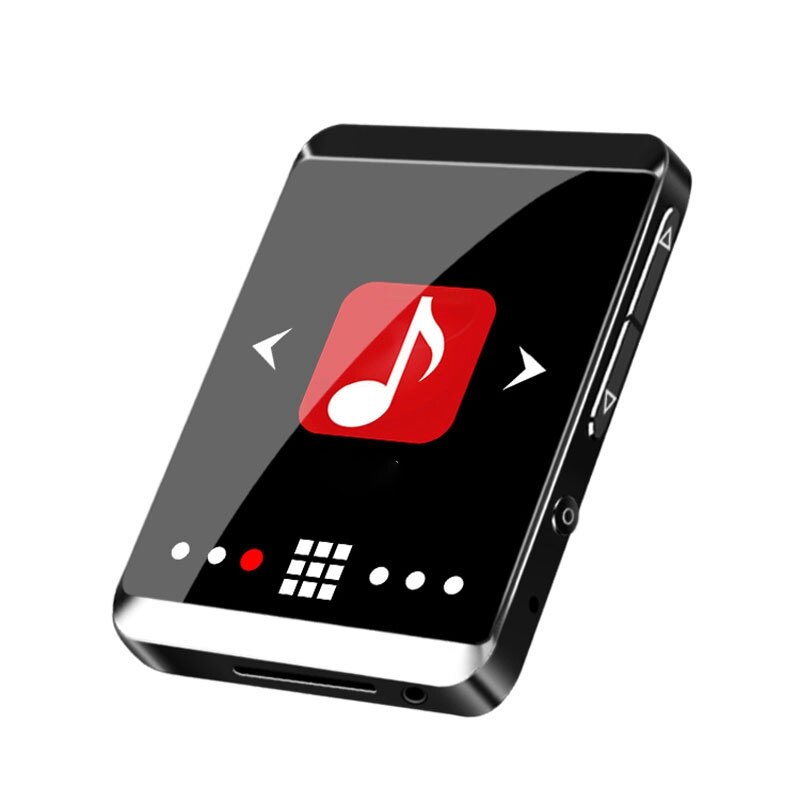RUIZU M5 Bluetooth MP3 Player 8GB Full Press Screen Mini Clip Music Player With FM,Recording,E-Book: Default Title