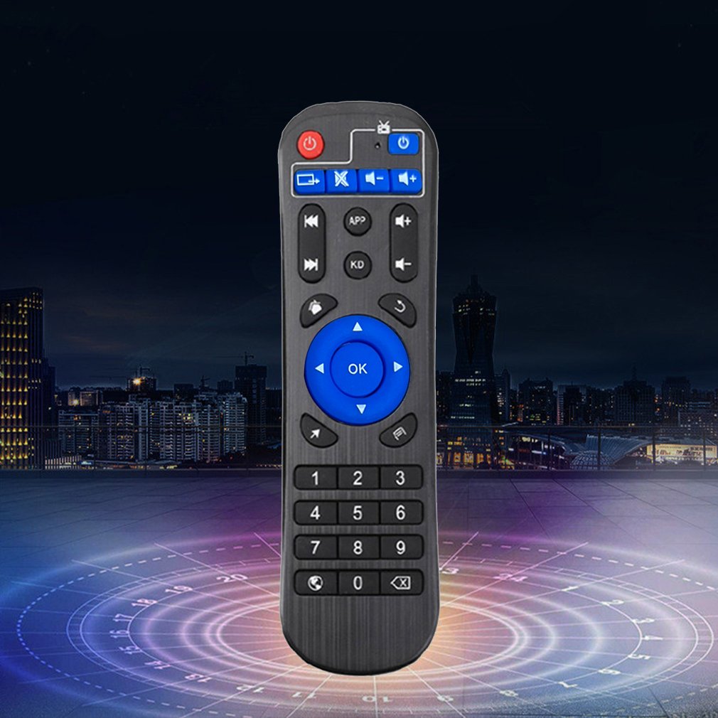 Univeral TV BOX Remote Control Replacement for Q Plus T95 max/z H96 X96 S912 Android TV BOX Media Player IR Learning Controller