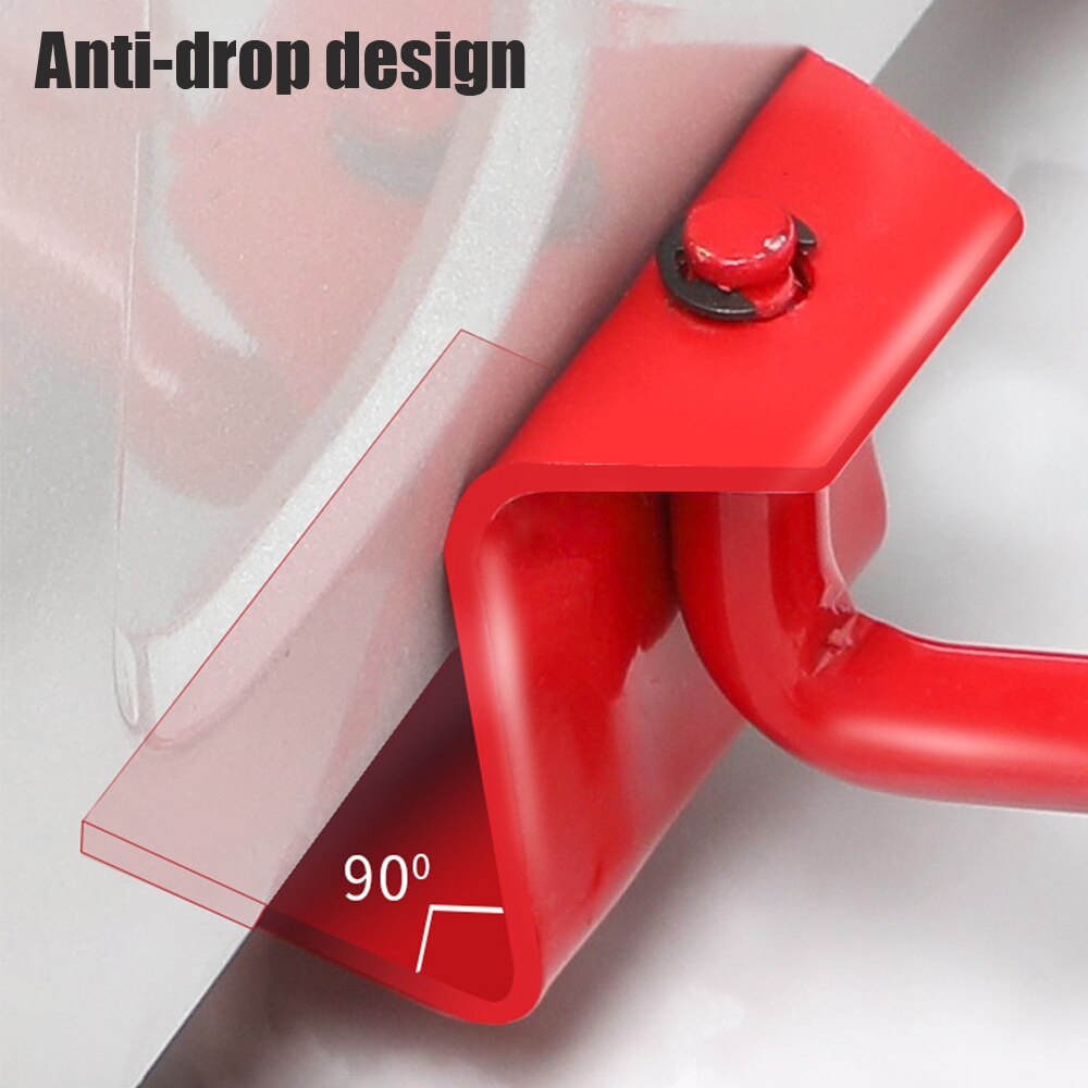 Mover más fácilmente, puede cargar 200 kg, rueda giratoria de muebles, artefacto móvil, polea móvil, herramientas de manejo de mercancías pesadas