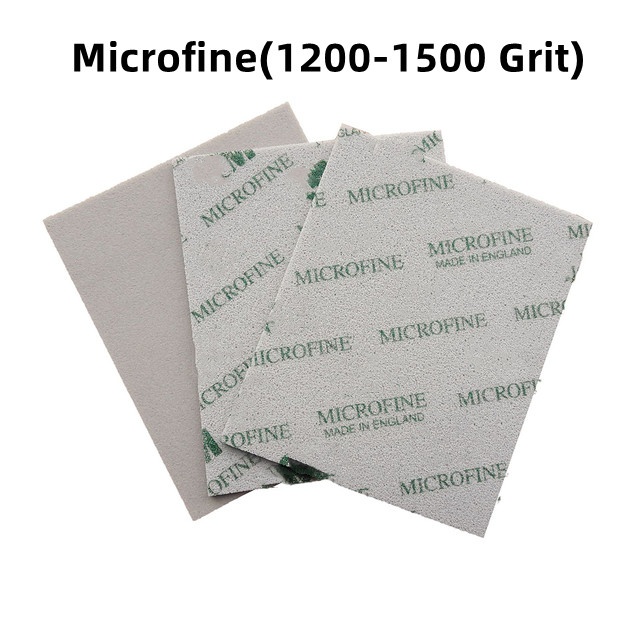 1/5/10 Stück Softback-Schleifschwamm-Schaumstoff-Pads 4-1/2" x 5-1/2" Schleifen Polieren Schleifpapier Schleifmittel Super Ultra Microfine: XS / verrotten