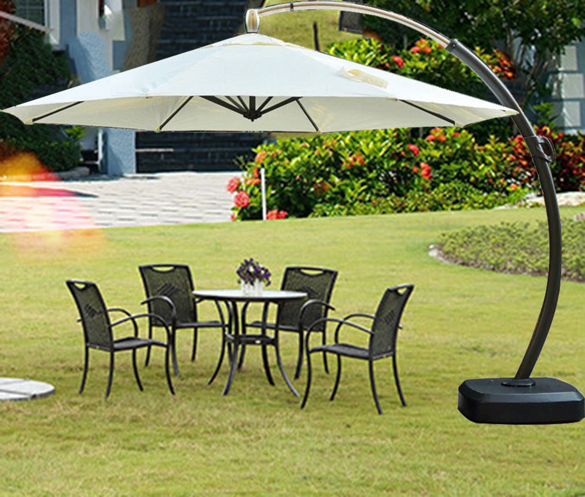 Large Waterproof Outdoor Garden Patio Table Chair Set Furniture 420D Oxford cloth umbrella cover