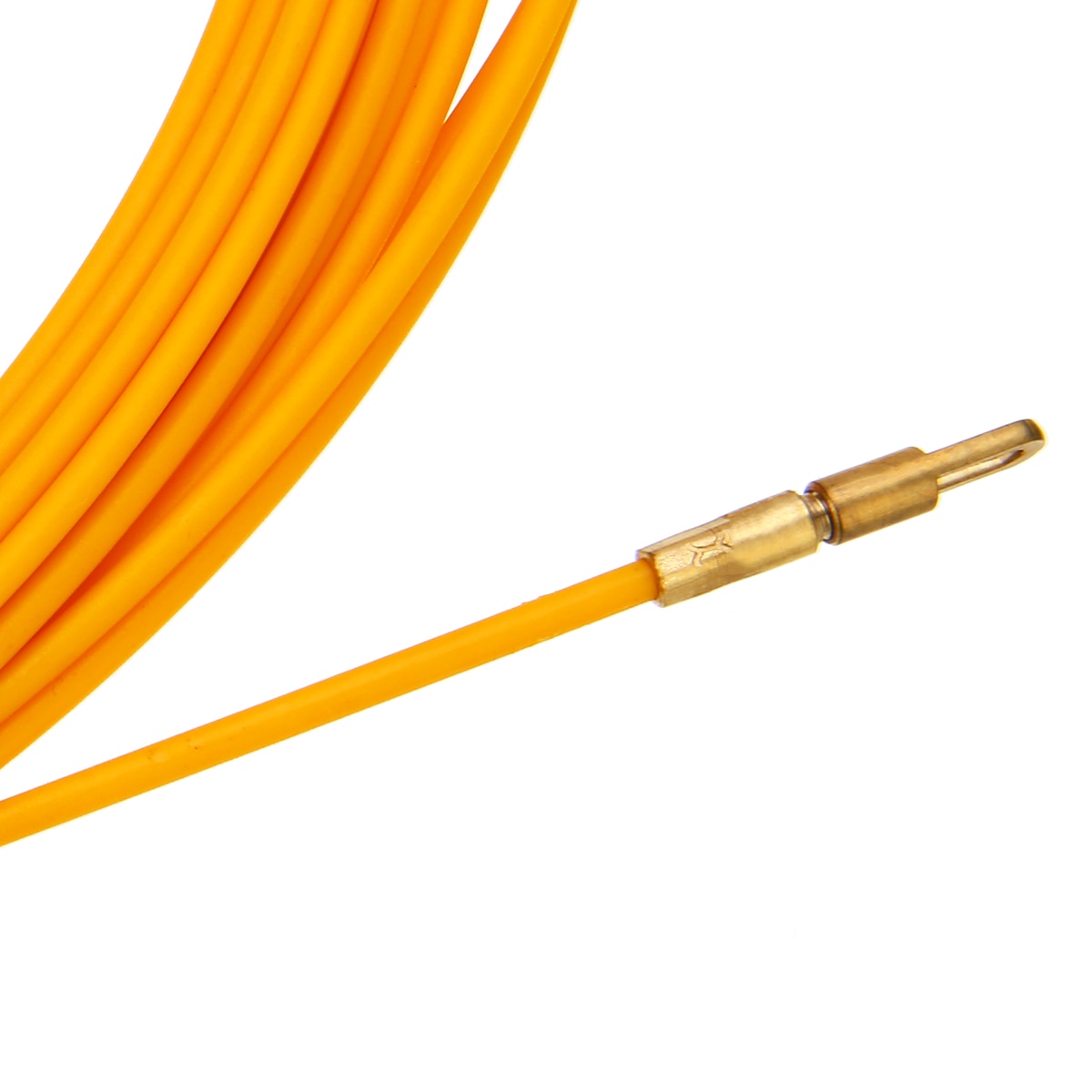 20M 3mm Guide Device Fiberglass Electric Cable Push Pullers Duct Snake Rodder Tape Wire Mayitr Yellow