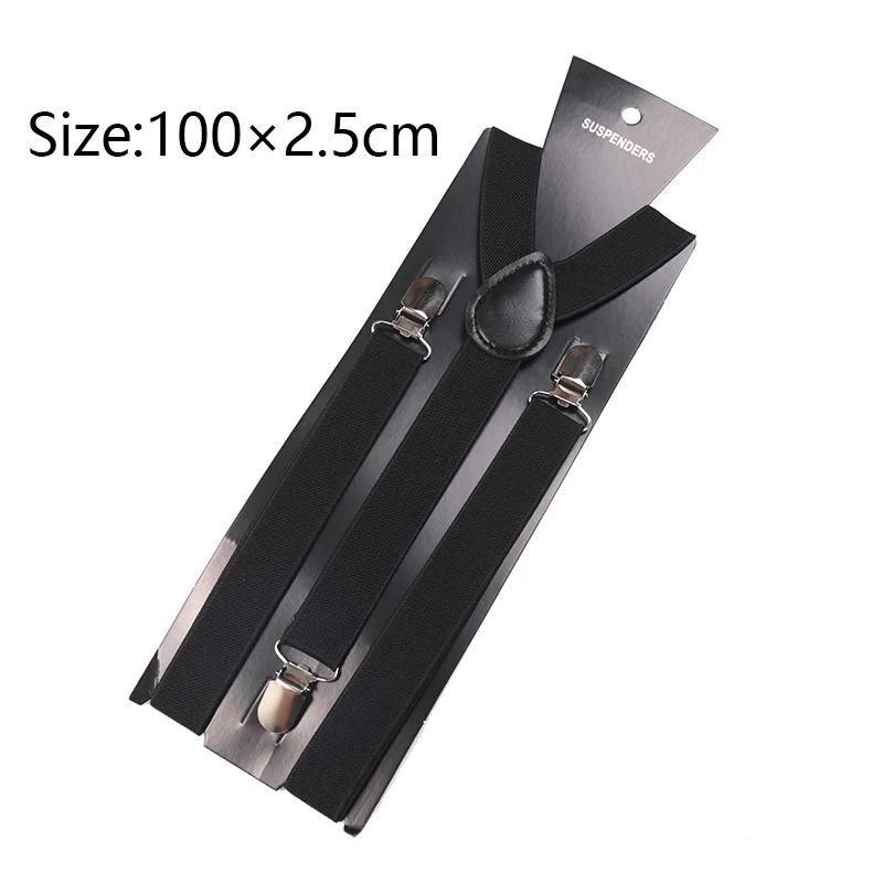 26-farbige neue unisex-elastische Hosenträger mit Y-Rücken-Hosenträger für Männer, , Gentleman, verstellbare Träger für Hochzeitsanzug, Party, Alltagszubehör