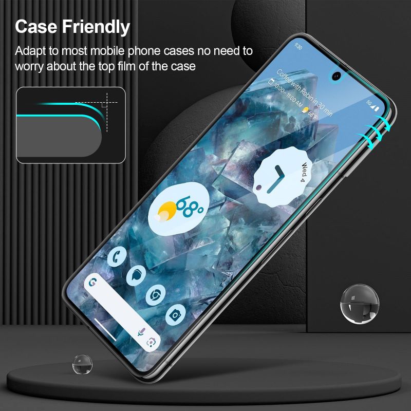 1-4PCS Hydrogel Film for Google Pixel 8 Pro 7 6 5 4 3 7A 6A 5A 4A 4XL Soft Screen Protectors Anti Scratch Screen Protective film