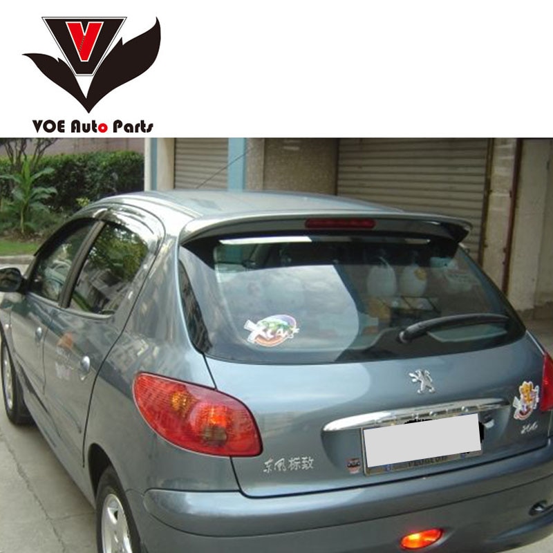 206 207 abs materiale bagrude vindues tag spoiler til peugeot 206 207 2005